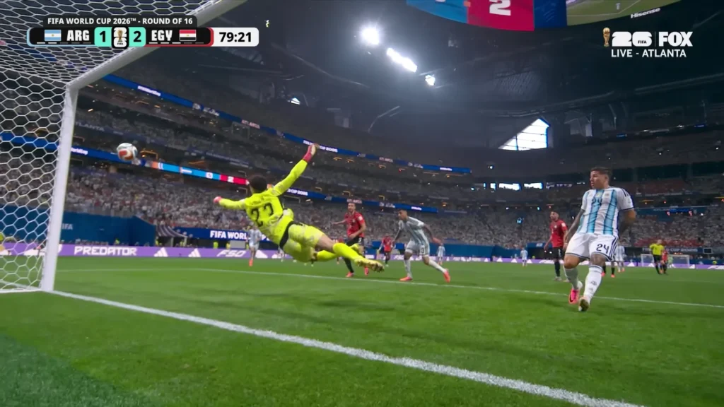 Round of 16 goals compilation still from the FIFA World Cup 2026.
