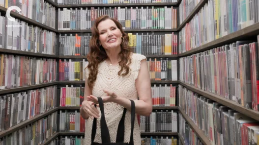 Geena Davis appears inside the Criterion Closet for her Closet Picks episode.