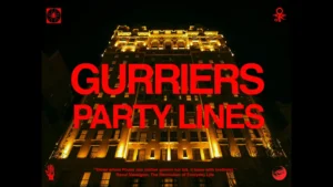 Gurriers Party Lines official video still featuring the Dublin band’s new single