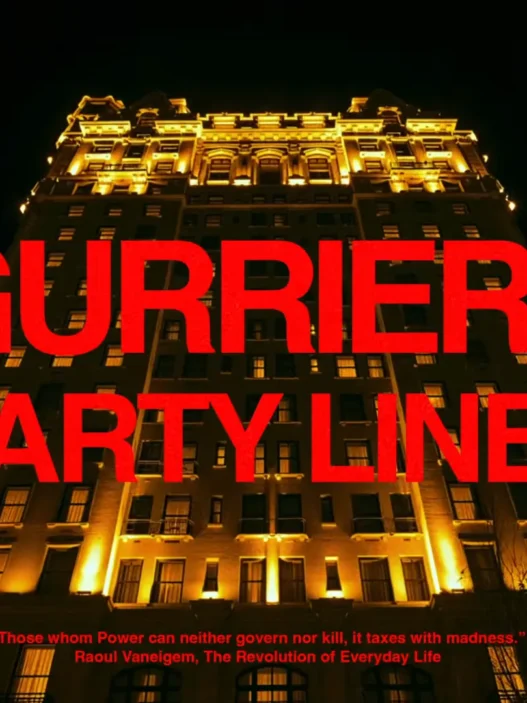 Gurriers Party Lines official video still featuring the Dublin band’s new single