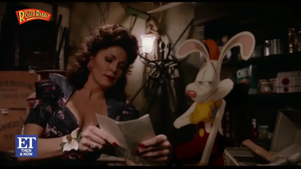 A younger Joanna Cassidy appearing in an archival Entertainment Tonight interview from her early career