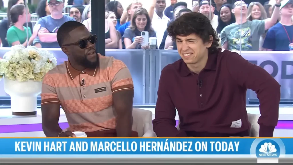 Kevin Hart discusses his late night at the FIFA World Cup final during the TODAY interview