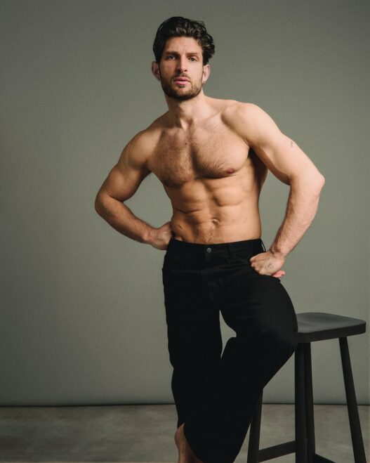 Konstantin Resch in a portrait photographed by Tom Buck for the JoyBoy editorial