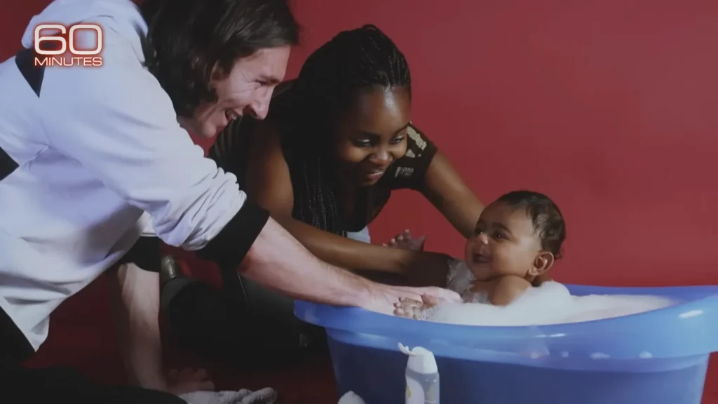 Historic photograph of Lionel Messi with baby Lamine Yamal and his mother