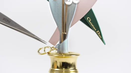 Dior Les Récoltes Majeures Le Muguet making-of image showing delicate lily-of-the-valley inspired craftsmanship.