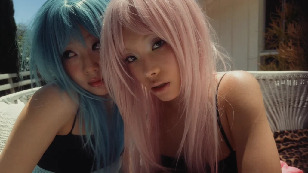 A glossy visual moment from Lexie Liu and Yves’ POP GIRL video