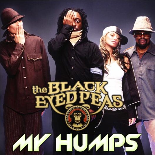 The Black Eyed Peas in imagery associated with the My Humps music video