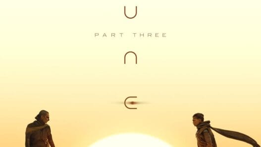 Timothée Chalamet appears as Paul Atreides on the poster for Dune: Part Three.