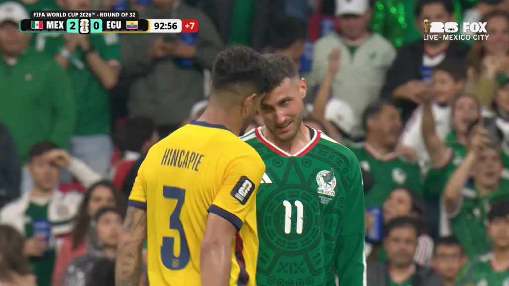 Mexico vs Ecuador 2026 FIFA World Cup Round of 32 highlight moment
