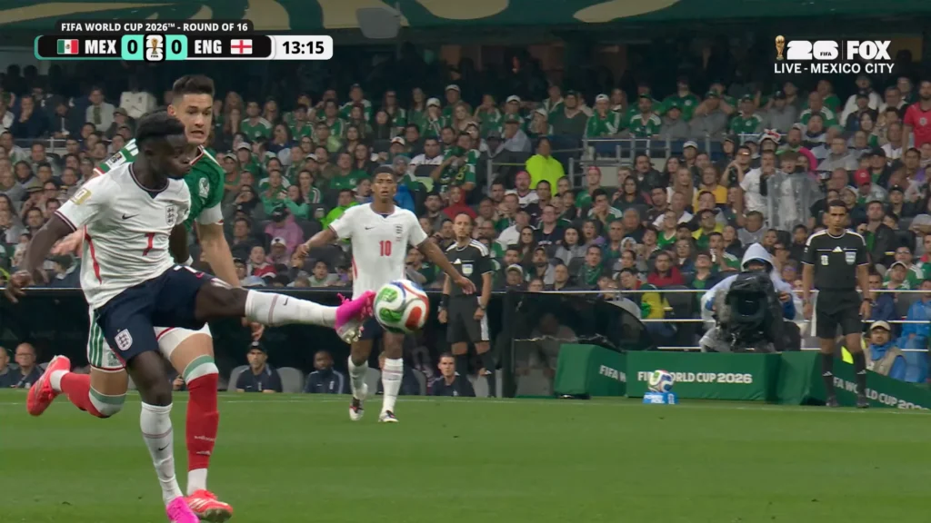 Early Mexico vs England Round of 16 highlight moment from the FIFA World Cup 2026.