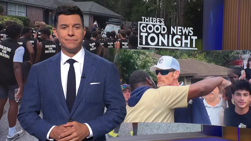 Final scene from the July 15, 2026 edition of NBC Nightly News