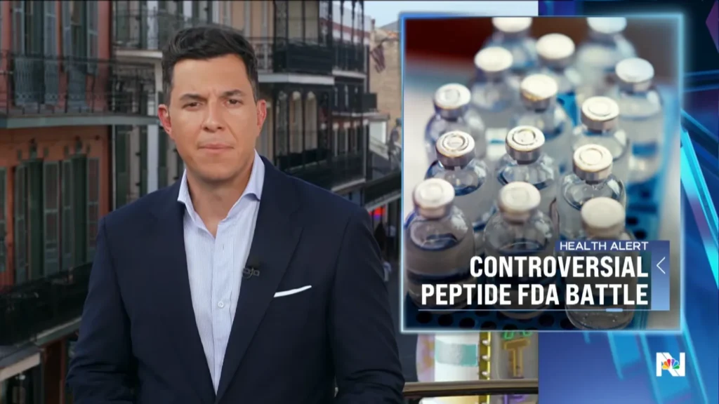 Tom Llamas anchoring the July 23 edition of NBC Nightly News