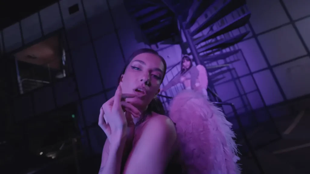 Orchid in the visual for heaven jealous Crybaby’s Angel Edit