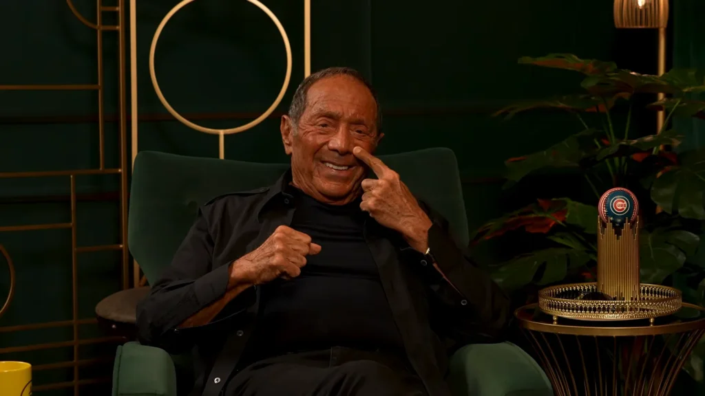 Paul Anka speaking during his interview on The Magnificent Others with Billy Corgan