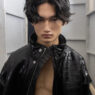 Backstage at the PAZ Spring/Summer 2027 presentation during Paris Fashion Week.