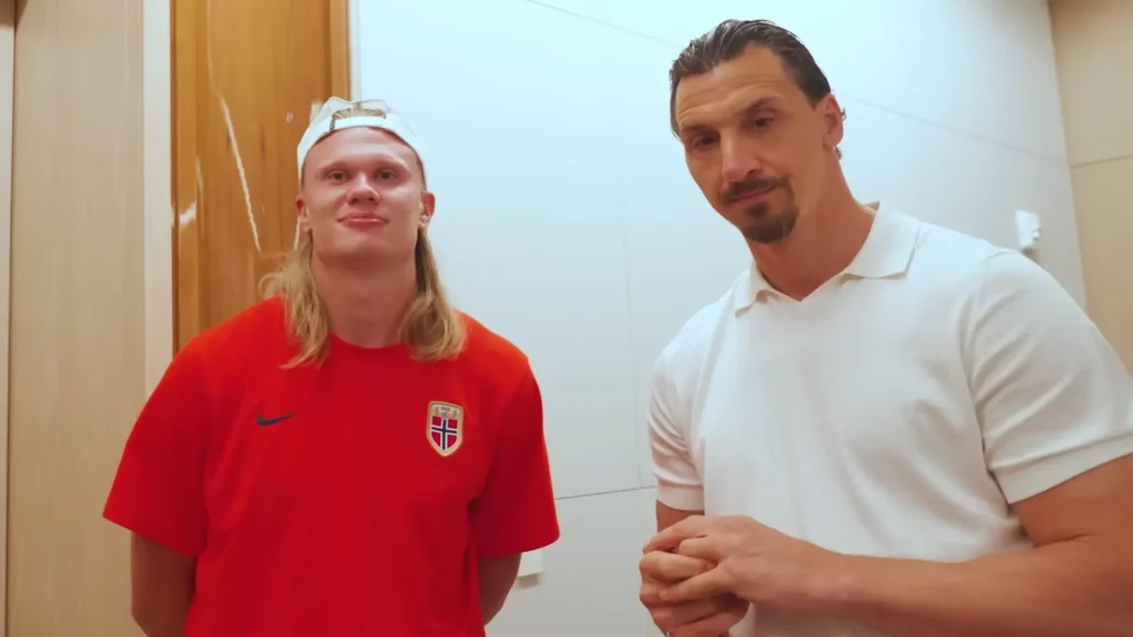 Title frame from Erling Haaland’s The Final 24 Hours of my World Cup vlog