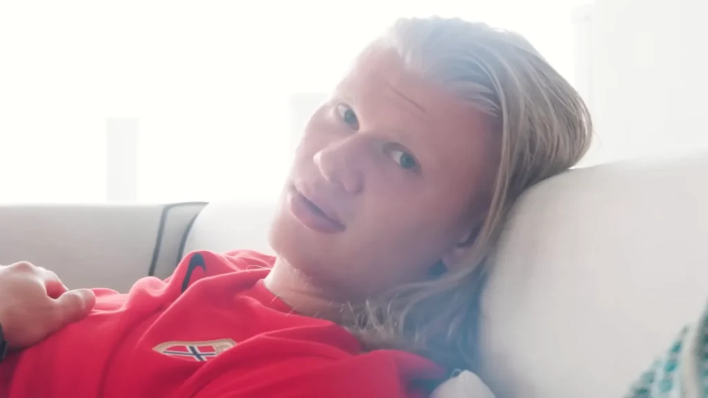 Erling Haaland during the final chapter of his Norway World Cup 2026 vlog