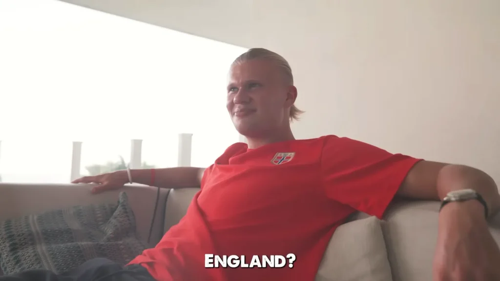 Erling Haaland documenting Norway’s final week at the 2026 World Cup