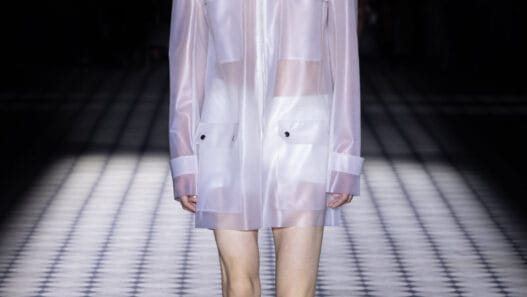 UNVAIN Spring/Summer 2027 SKINS runway look at Berlin Fashion Week