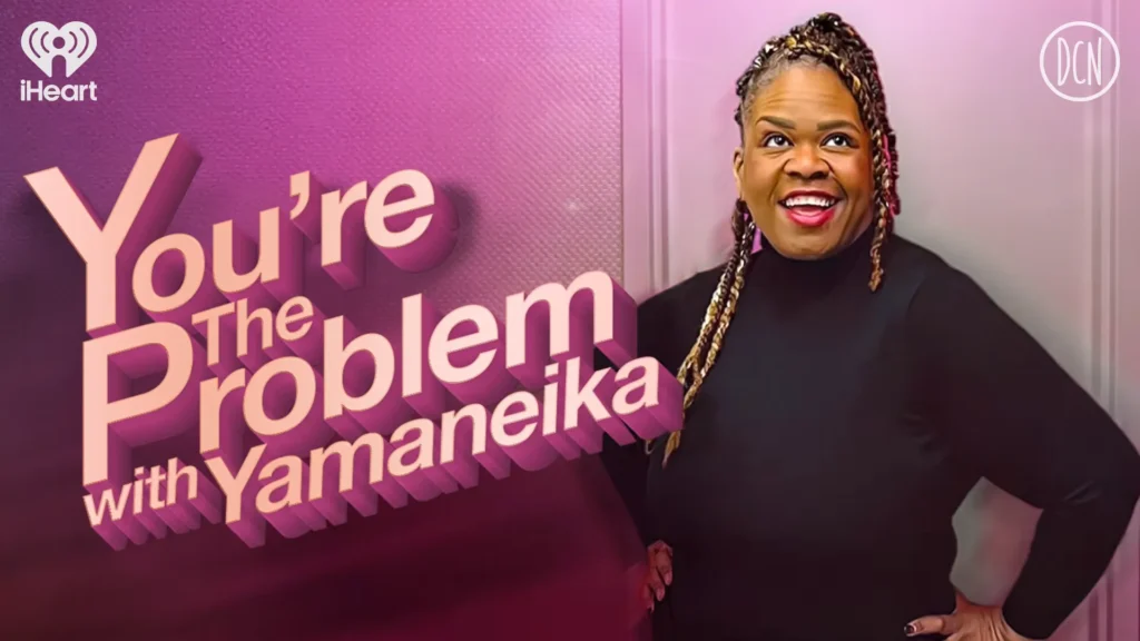 Yamaneika Saunders introduces the first episode of You’re the Problem with Yamaneika