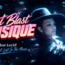 Ambar Lucid in a glowing wide-brim hat for INYIM’s Past Blast Musique feature on “Get Lost In The Music.”