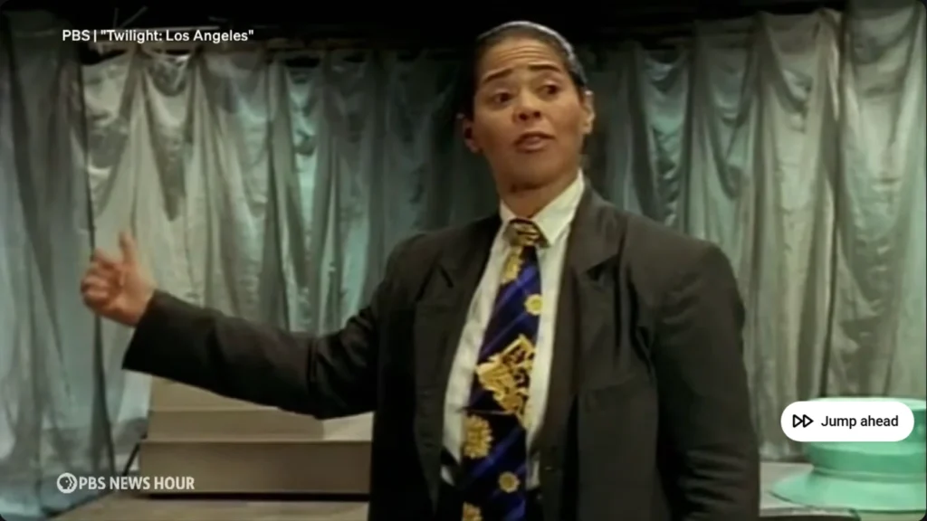 Workshop production of Anna Deavere Smith's Basil Biggs at the Wilma Theater in Philadelphia