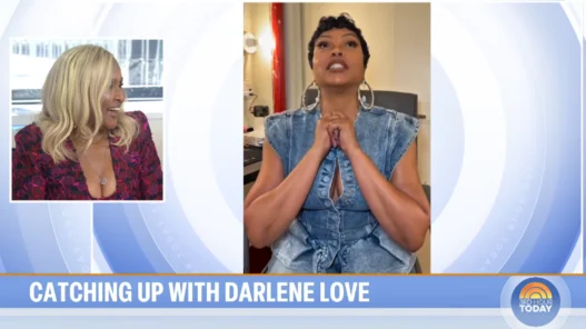 Darlene Love discussing her career and upcoming documentary during a TODAY interview