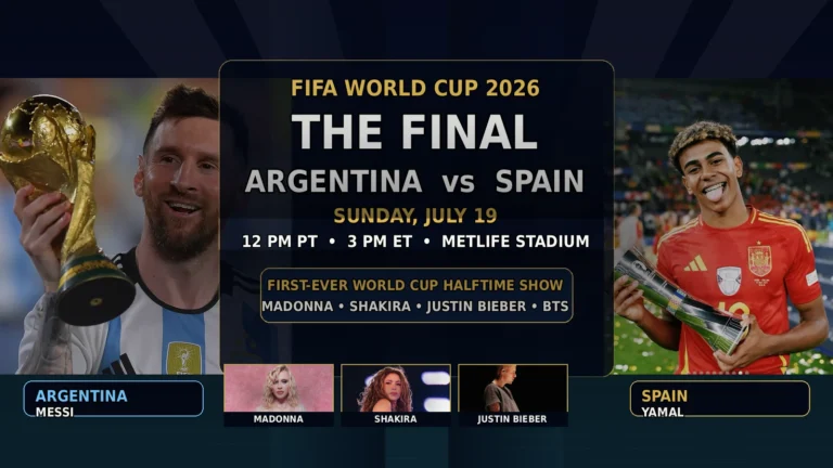 Messi, Yamal And A Halftime Spectacle Collide In The World Cup Final