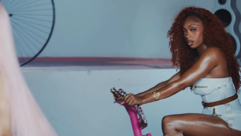 FLO close out a scene in the Remedied official visual