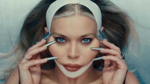 Becky Hill in the official what do i have to do? music video