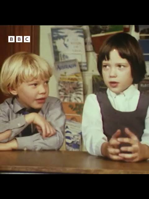 Janet and Nicholas smile during their BBC One interview about lifelong friendship