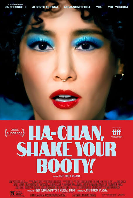 Official poster for Ha-Chan, Shake Your Booty! starring Rinko Kikuchi