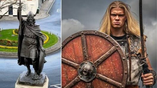 A dramatic image connected to claims that King Alfred the Great’s remains may be under a Winchester car park.