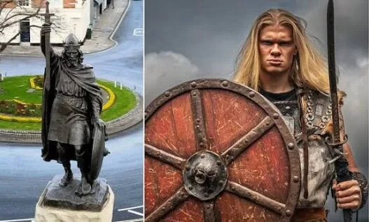 A dramatic image connected to claims that King Alfred the Great’s remains may be under a Winchester car park.