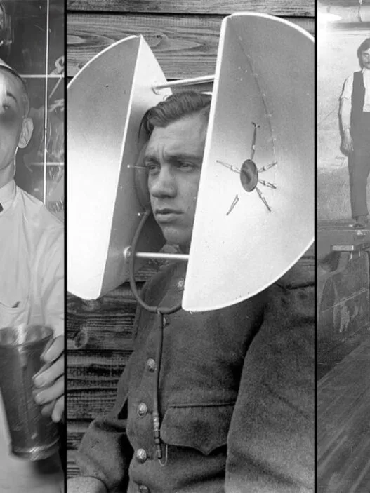Historical workers performing unusual jobs that no longer exist