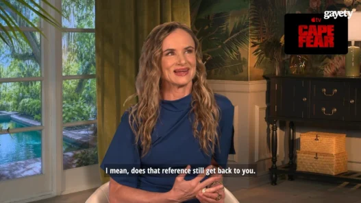 Juliette Lewis during a Gayety interview discussing Cape Fear, Beetlejuice and Britney Spears