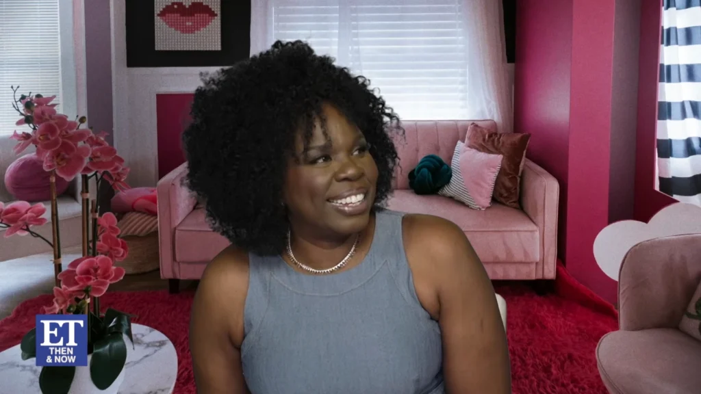 Leslie Jones reflects on Saturday Night Live and Kenan Thompson during an Entertainment Tonight interview