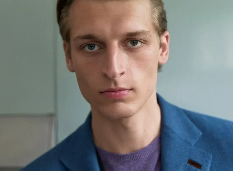 Colin Otto appears in Loro Piana’s Fall/Winter 2026 campaign photographed by Mario Sorrenti.