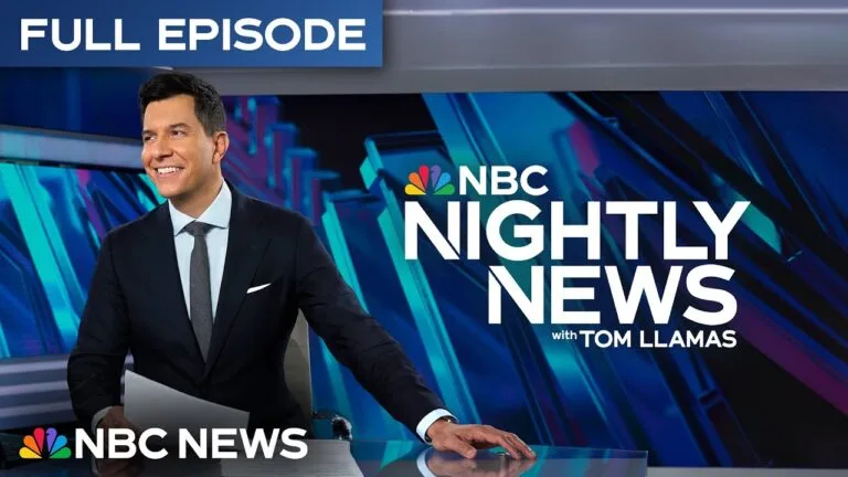 NBC Nightly News broadcast image for the July 30, 2026 full episode