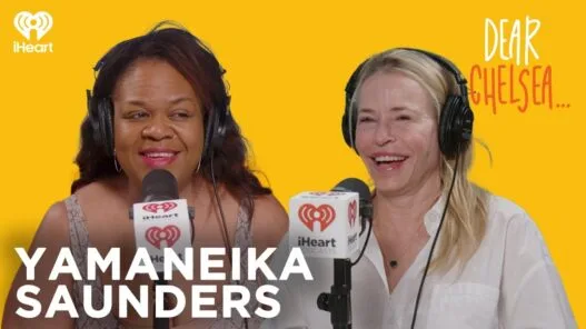Yamaneika Saunders joins Chelsea Handler on Dear Chelsea ahead of her new podcast You’re the Problem with Yamaneika.