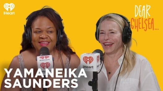 Yamaneika Saunders joins Chelsea Handler on Dear Chelsea ahead of her new podcast You’re the Problem with Yamaneika.