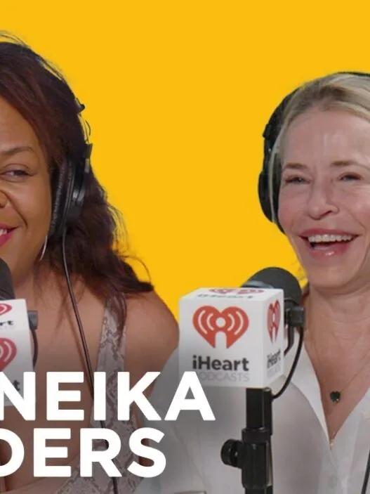Yamaneika Saunders joins Chelsea Handler on Dear Chelsea ahead of her new podcast You’re the Problem with Yamaneika.