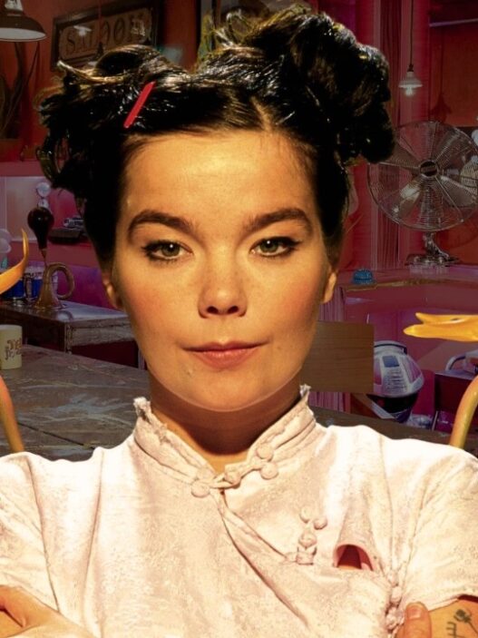 Björk performs “I Miss You” live on TFI Friday in 1996 during her Post era.