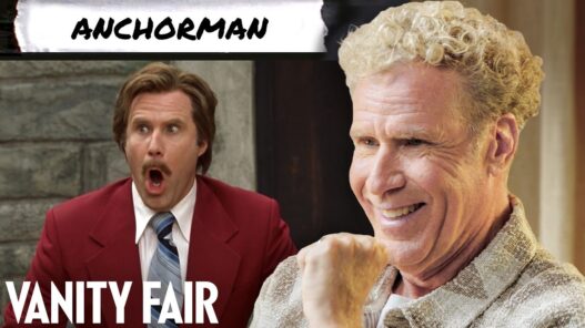 Will Ferrell revisiting scenes from Anchorman, Elf and Step Brothers for Vanity Fair