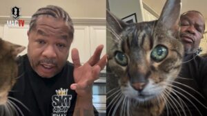 Xzibit reacts to the viral attention surrounding his 20-year-old cat Thundercat