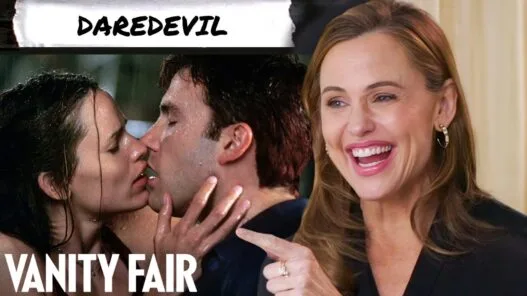 Jennifer Garner appears in Vanity Fair’s Scene Selection video revisiting 13 Going on 30, Daredevil, Alias and more career moments.