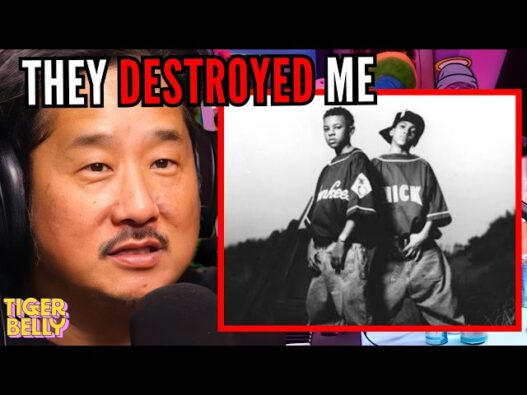 Bobby Lee telling his humorous 1990s Kris Kross story on the TigerBelly podcast
