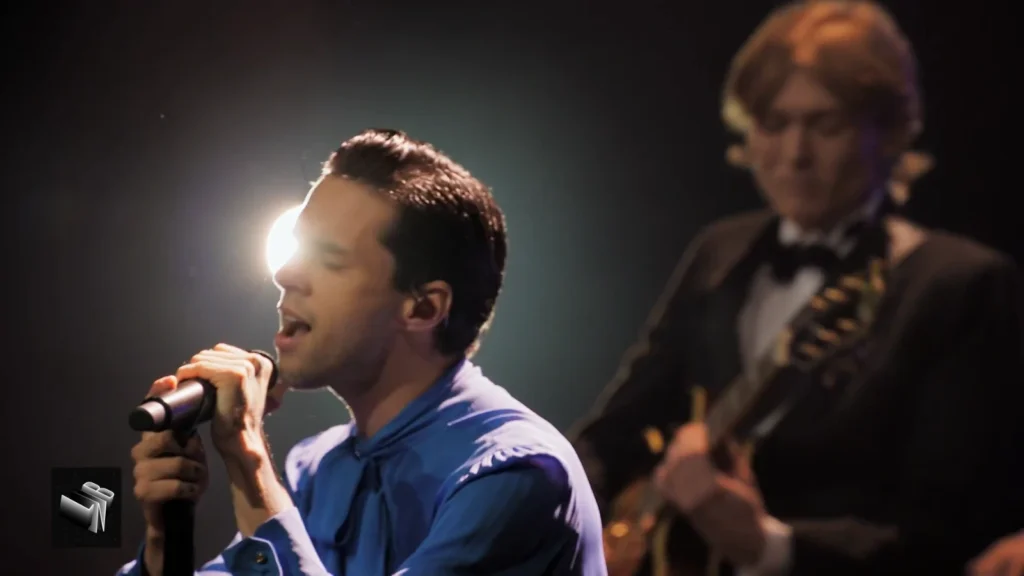 Stephen Sanchez performing Until I Found You and High on Late Night Berlin in February 2024