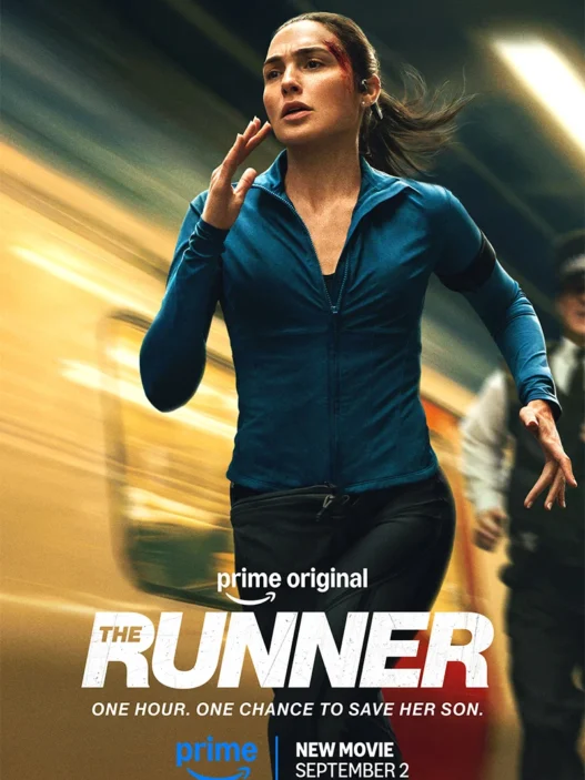 Gal Gadot running through London in Prime Video thriller The Runner