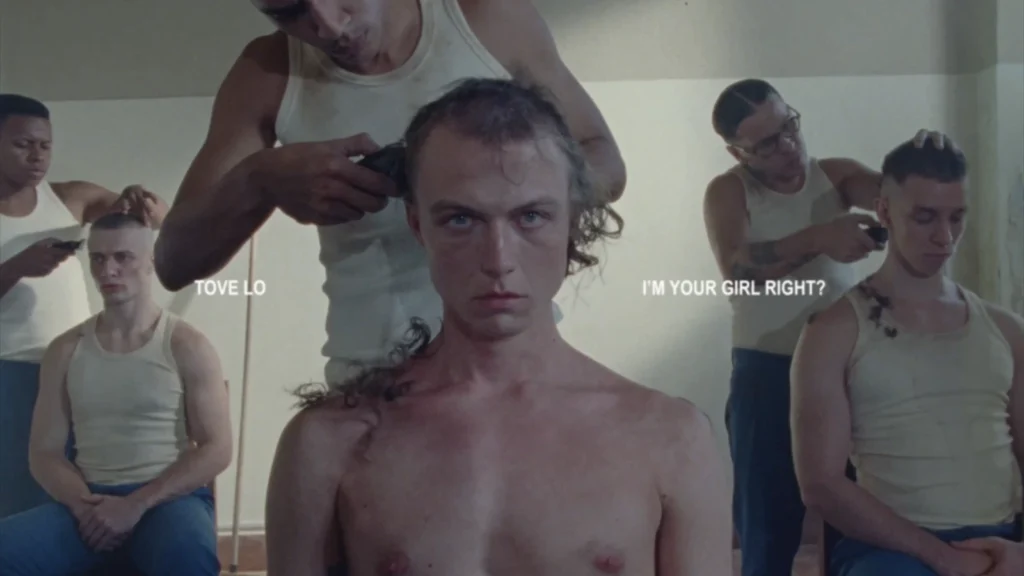 Tove Lo in the visual for her 2026 single I’m your girl right?